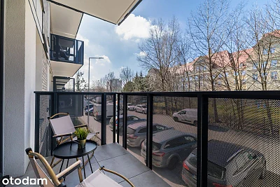 2-pokojowy apartament 34 m² z balkonem w Gdańsku Śródmieściu - miniatura 9