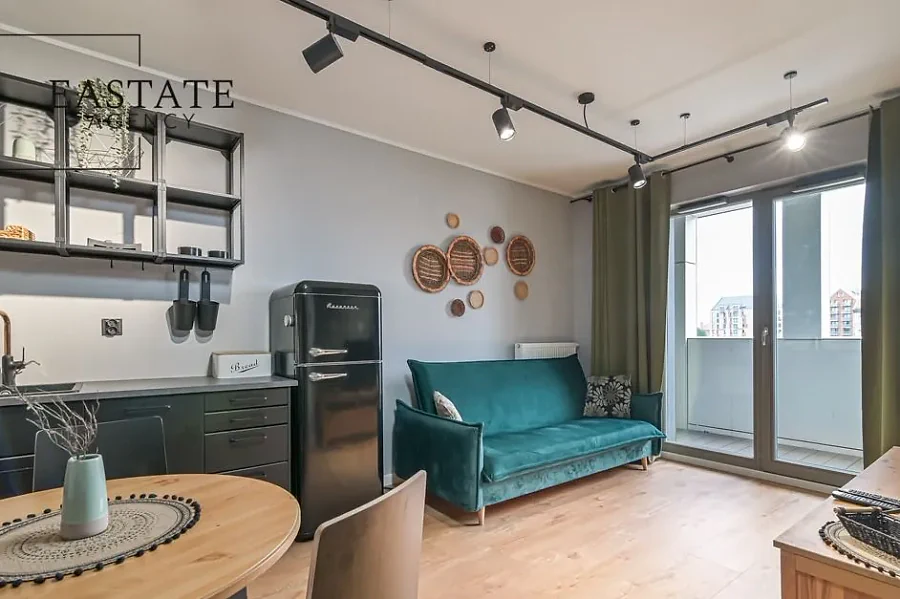 Studio 33 m² z balkonem przy ul. Pszennej w Gdańsku Śródmieściu - zdjęcie 1