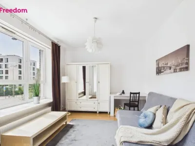 Studio 33 m² z balkonem na wynajem – Warszawa, Śródmieście, Stawki - miniatura 5
