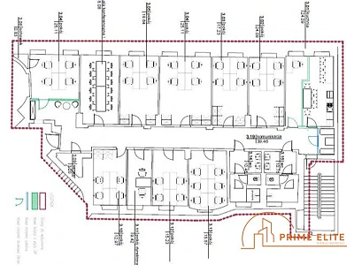 Biuro 338 m² z recepcją, 8 pokoi – Warszawa Śródmieście, Wilcza - miniatura 4