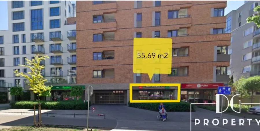 Lokal użytkowy 56 m² przy ul. Wileńskiej, Warszawa Praga Północ - zdjęcie 1