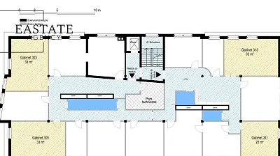 Lokal biurowy 66 m², dwa gabinety i recepcja – Gdańsk Oliwa - miniatura 2