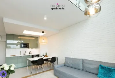 Dwupoziomowy apartament 2-pokojowy w Gdyni Śródmieściu, hala garażowa i komórka - miniatura 4