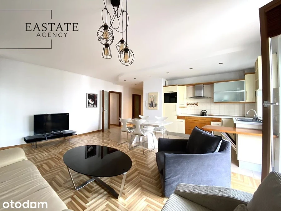 Apartament 110 m² na Mokotowie przy al. Wilanowskiej, 4 pokoje, garaż, balkon - zdjęcie 1