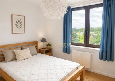 Dwupokojowy apartament 45 m² z balkonem, klimatyzacją i garażem – Śródmieście - miniatura 1