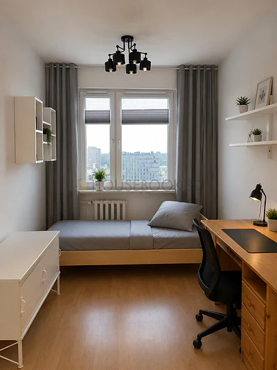 3-pokojowe mieszkanie 65 m² z trzema oddzielnymi sypialniami - Mokotów, ul. Modzelewskiego - miniatura 2