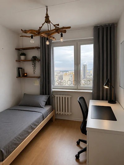 3-pokojowe mieszkanie 65 m² z trzema oddzielnymi sypialniami - Mokotów, ul. Modzelewskiego - miniatura 3
