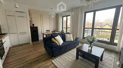 Apartament 52 m² nad Motławą z widokiem na Żuraw – Śródmieście, Gdańsk - miniatura 1