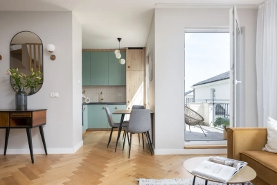 Czteropokojowy apartament 73 m² z balkonem – Ogrody Tesoro - miniatura 3