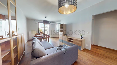 3-pokojowe mieszkanie 80 m² z balkonem i garażem - Praga-Południe, ul. Gocławska - miniatura 3