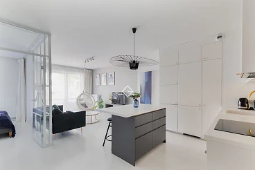 Dwupokojowy apartament Riverfront Apartments, Kamienna Grobla, Gdańsk - miniatura 5