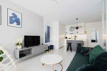 Dwupokojowy apartament Riverfront Apartments, Kamienna Grobla, Gdańsk - miniatura 4