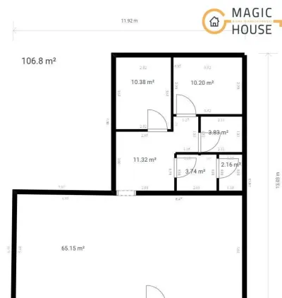 Lokal usługowy 106 m² po kapitalnym remoncie – Gdynia, Zygmunta Augusta - miniatura 8