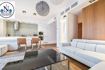 Sea Towers Gdynia Śródmieście – trzypokojowy apartament z widokiem na morze - miniatura 10