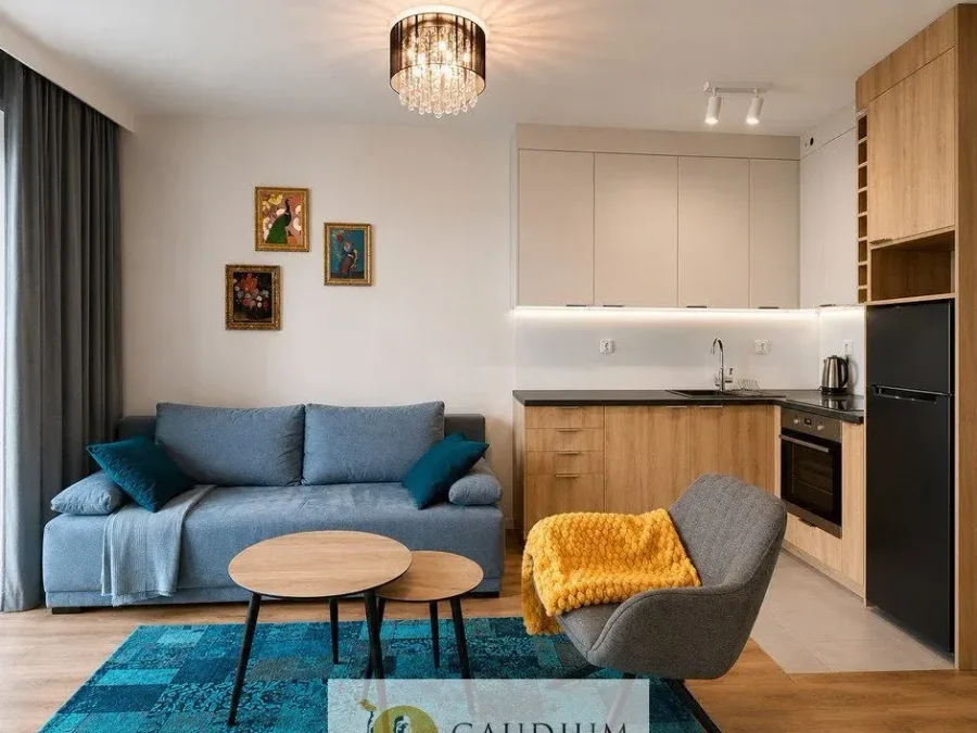 Nowoczesne studio 30 m² w Śródmieściu Gdańska, ul. Popiełuszki - zdjęcie 1