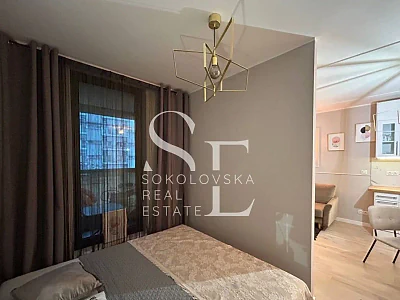 2-pokojowy apartament 40 m² z balkonem i garażem – Mirów, Grzybowska - miniatura 5
