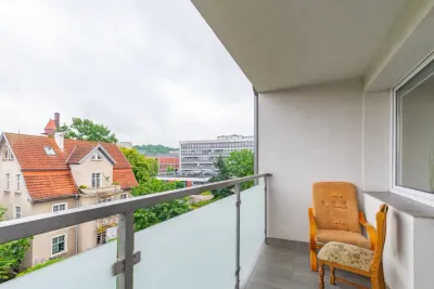 Pokój dwuosobowy 10 m² w 4-pokojowym mieszkaniu przy ul. Fiszera, Gdańsk - miniatura 5