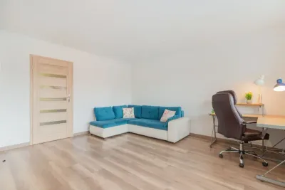Pokój dwuosobowy 10 m² w 4-pokojowym mieszkaniu przy ul. Fiszera, Gdańsk - miniatura 4