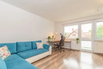Pokój dwuosobowy 10 m² w 4-pokojowym mieszkaniu przy ul. Fiszera, Gdańsk - miniatura 2