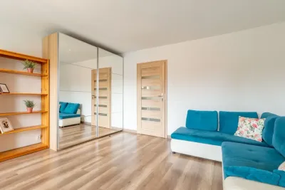 Pokój dwuosobowy 10 m² w 4-pokojowym mieszkaniu przy ul. Fiszera, Gdańsk - miniatura 3