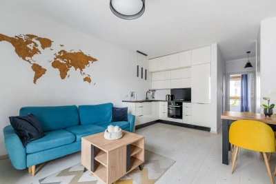 2-pokojowe mieszkanie 42 m² na wynajem – Mokotów, Woronicza - miniatura 5