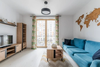 2-pokojowe mieszkanie 42 m² na wynajem – Mokotów, Woronicza - miniatura 2