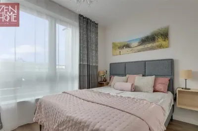 2-pokojowy apartament 43 m² z tarasem 14 m², Łąkowa, Gdańsk - miniatura 3