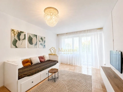 3-pokojowe mieszkanie 60 m² na wynajem – Mokotów, metro Służew, balkon - miniatura 1