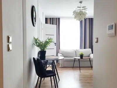 Studio 35 m² z balkonem i siłownią, ul. Wiktoryn, Warszawa - miniatura 6