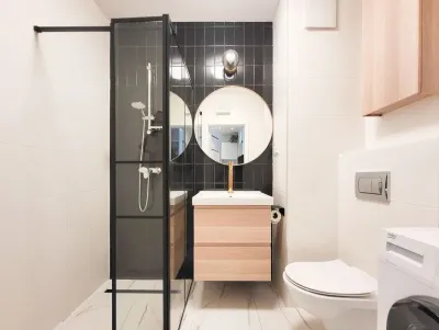Studio 35 m² z balkonem i siłownią, ul. Wiktoryn, Warszawa - miniatura 8