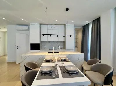 Apartament 100 m², 3 pokoje, Port Praski, Sierakowskiego 1, widok na rzekę - miniatura 8