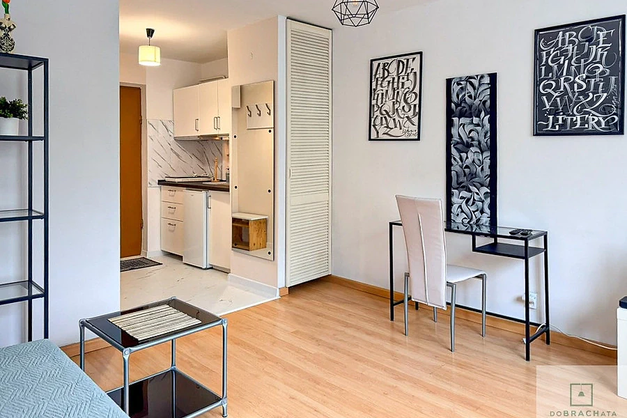 Studio 22 m² przy Siennej w Warszawie, Śródmieście - zdjęcie 1