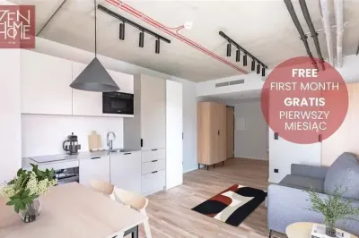 Dwupokojowy apartament 30 m² przy Łąkowej w Gdańsku - miniatura 1