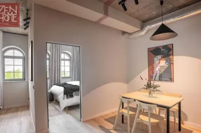 Dwupokojowy apartament 30 m² przy Łąkowej w Gdańsku - miniatura 9