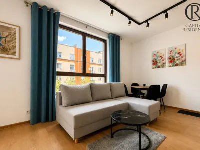 2-pokojowy apartament z balkonem przy ul. Konstantego Ciołkowskiego, Warszawa - miniatura 5