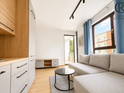 2-pokojowy apartament z balkonem przy ul. Konstantego Ciołkowskiego, Warszawa - miniatura 7