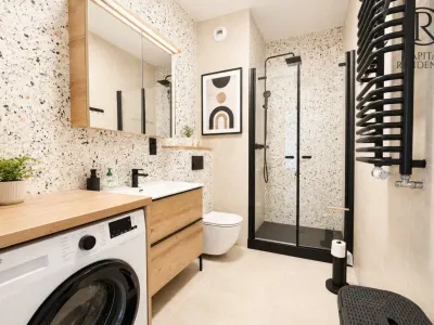 2-pokojowy apartament z balkonem przy ul. Konstantego Ciołkowskiego, Warszawa - miniatura 8