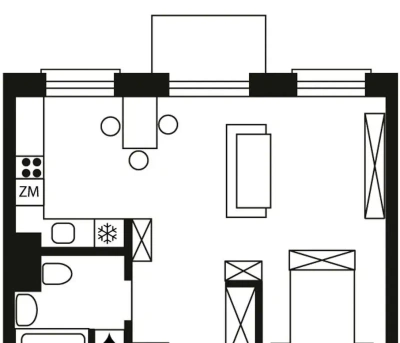 Ochota, studio 47 m², ul. Racławicka, wysoki standard - miniatura 10