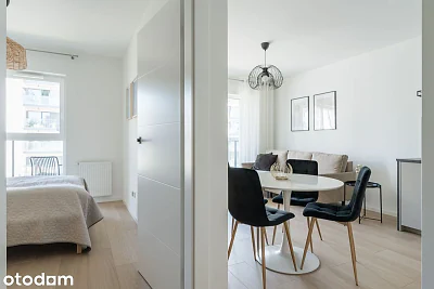 Dwupokojowe mieszkanie 37 m² z balkonem i parkingiem, Gdańsk Letnica - miniatura 4