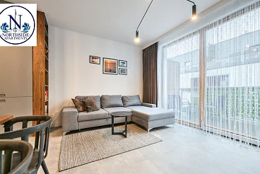Dwupokojowy apartament 48 m² z balkonem i garażem – Gdańsk Brzeźno - miniatura 4