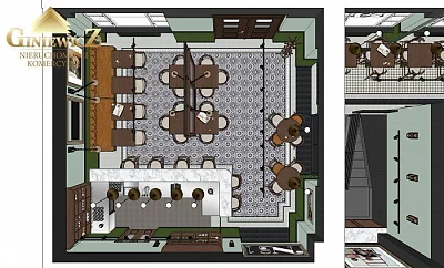 Lokal gastronomiczny 182 m² przy Starowiejskiej w centrum Gdyni - miniatura 2