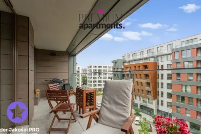Czteropokojowy apartament na wynajem – Garnizon, Gdańsk Wrzeszcz, balkon - miniatura 3