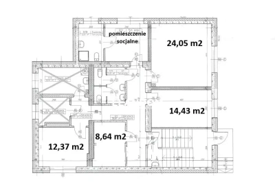 Lokal użytkowy 24 m² w centrum Józefowa, parking - miniatura 2