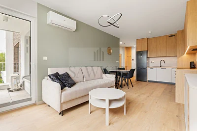 2-pokojowe mieszkanie 41 m² na wynajem – Mokotów, ul. Bokserska - miniatura 5