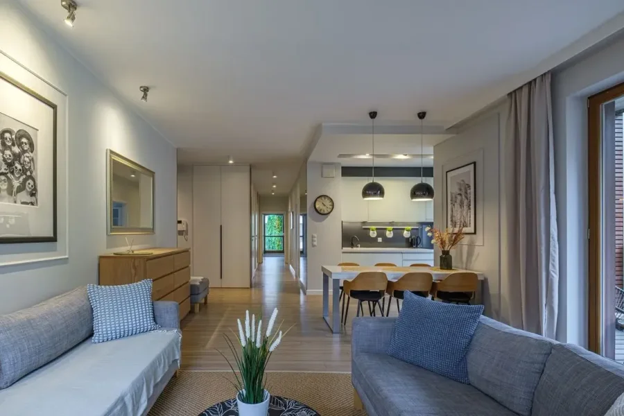 Apartament 4-pokojowy na wynajem | Gdańsk Brzeźno, 500 m od plaży, widok na las - zdjęcie 1