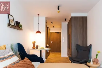 Studio 17 m² przy Nad Stawem w Gdańsku – media i internet w cenie - miniatura 6