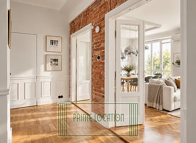Mieszkanie 110 m² w Śródmieściu przy Mokotowskiej, 2 sypialnie, balkon - miniatura 7