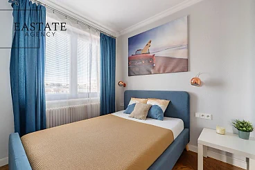 2-pokojowy apartament 55 m² z balkonem, parkingiem i klimatyzacją – Odolany - miniatura 9