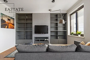 2-pokojowy apartament 55 m² z balkonem, parkingiem i klimatyzacją – Odolany - miniatura 2