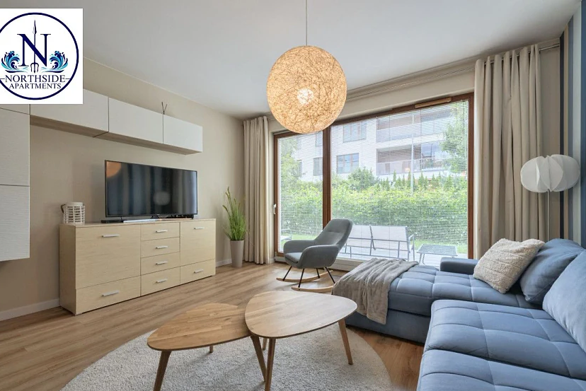 Dwupokojowy apartament Nowe Orłowo, ogródek, garaż i pełne wyposażenie - zdjęcie 1